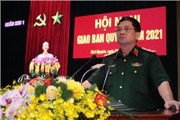 Quân khu triển khai nhiệm vụ quân sự, quốc phòng quý 4 năm 2021